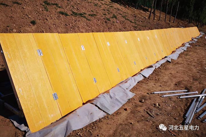 裝配式折疊型圍井圍板 裝配式折疊型圍井圍板